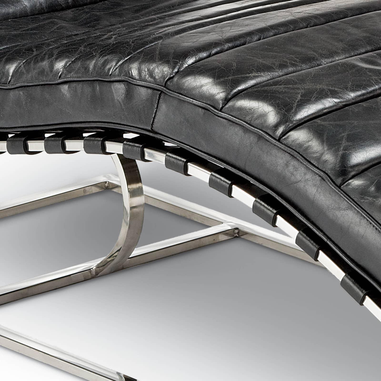 Leather Chaise Lounge Regina Andrew Detroit